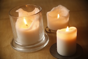 Image of burning candles